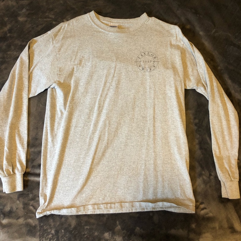 women’s gray taylor swift concert 2015 long sleeve